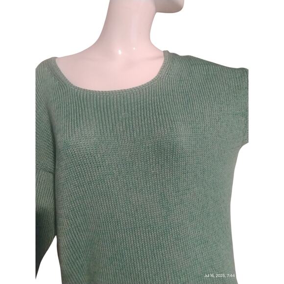 Peruvian Connection Women's XL Wanderer Pullover Prep Quiet Luxury Old Money Top - Picture 4 of 9